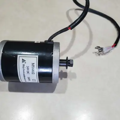 Electric Motor Brushed Motor, MY6812 24V 100W High Speed Small Brush Motor with sprocket Electric Sc...
