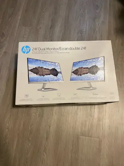 HP 24f Dual Monitor, View more