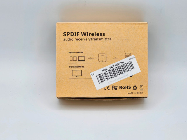 SPDIF wireless audio receiver/transmitter BT-B19 bluetooth new dans Appareils électroniques  à Ouest de l’Île - Image 4