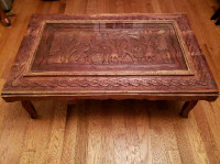 Table de salon en bois