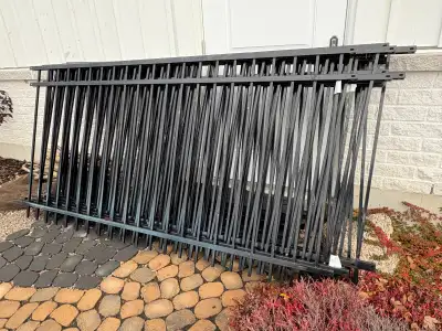 8 x Iron Fence Panels, View more