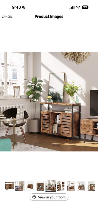 VASAGLE Storage Cabinet, View more