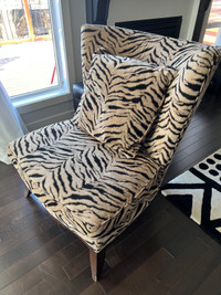 Beautiful Leopard Accent Chair