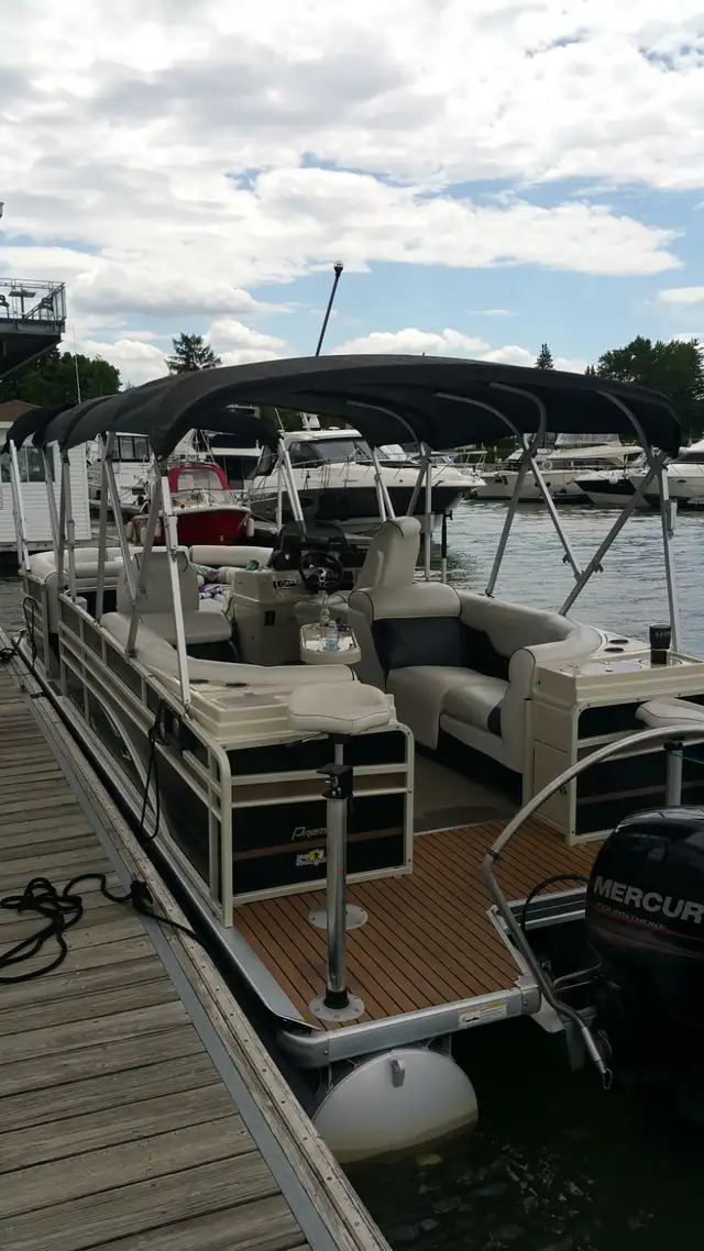 Ponton premier 25' mercury 150 2014 in Powerboats & Motorboats in Longueuil / South Shore - Image 4