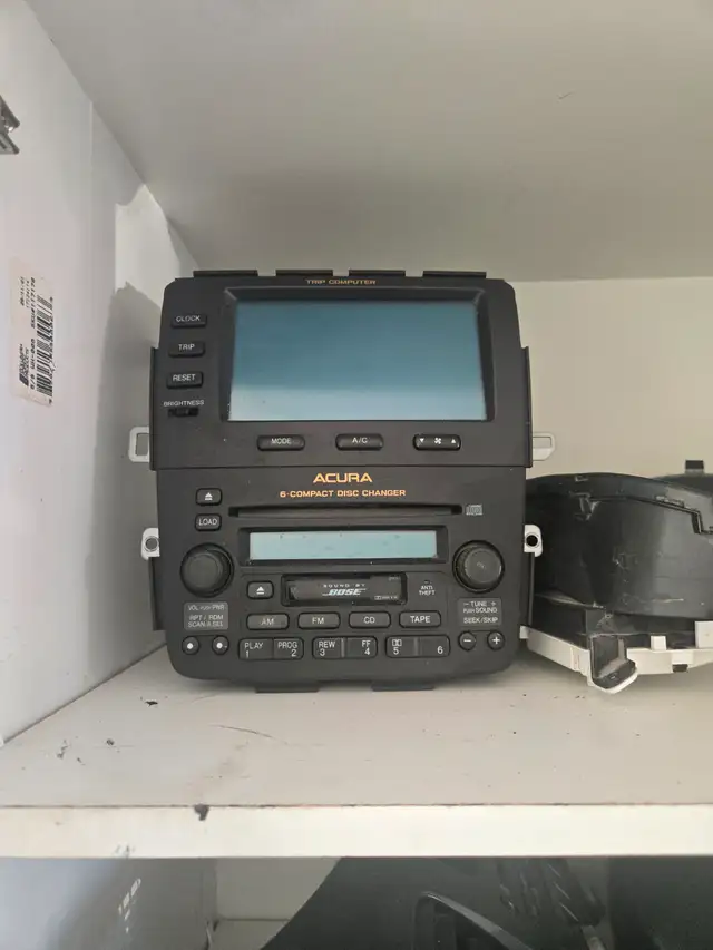2004 acura mdx radio system
