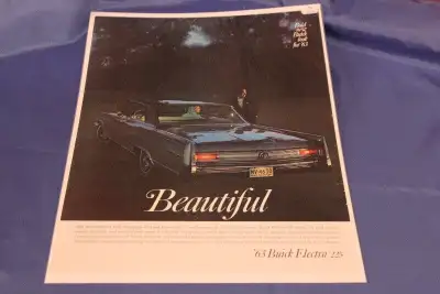 1963 Buick Electra 225 Original Ad, View more