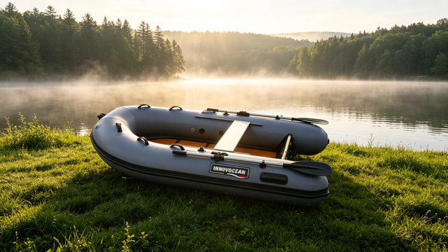 9 ft  Aluminum RIB – Easy to Launch, Stable on the Water in Fishing, Camping & Outdoors in Ottawa - Image 3