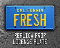 The Fresh Prince of Bel Air | Taxi | FRESH | Metal License Plate