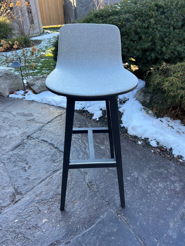 Designer TK Studion brand new Teknion bar height stool in Chairs & Recliners in Oakville / Halton Region - Image 2