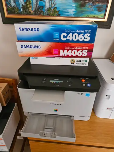 Samsung CLX-3305W Laser Printer, View more