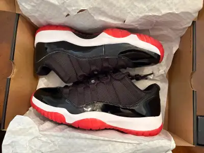 Jordan bred 11 low size 10 DEADSTOCK, View more