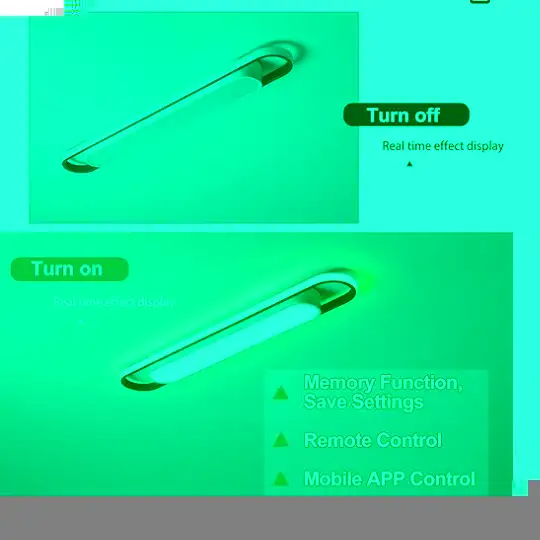 Modern LED 28.3" Flush Mount Ceiling Dimmable Fixture NEW - $65 in Indoor Lighting & Fans in Brantford - Image 4