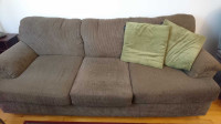 Free couch with pouf