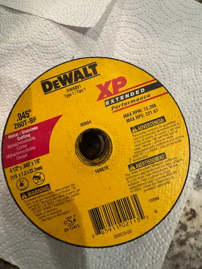 4 1/2 grinding discs and cutting discs, View more