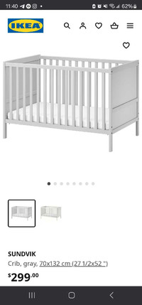 Crib ikea for baby 