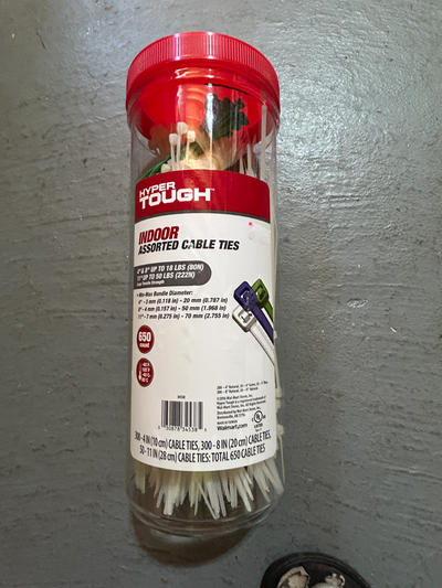 Cable Ties – Package of 650 - New, View more