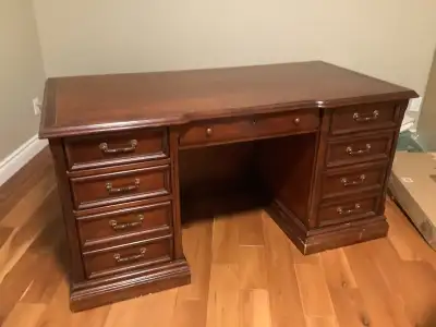 Desk with drawers, View more