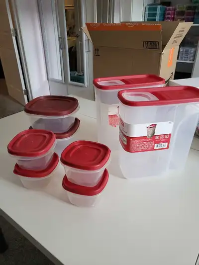 Rubbermaid Plastic Containers, View more