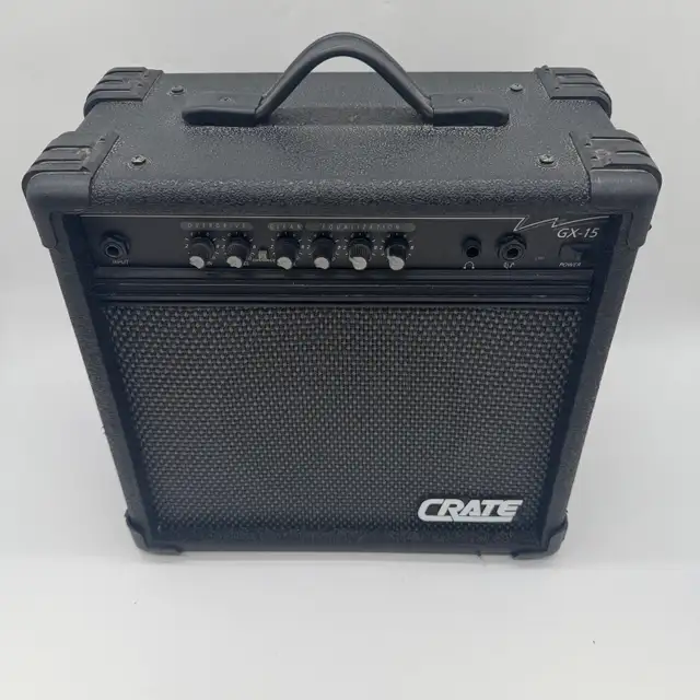Vintage Crate GX-15 Guitar Amplifier 15W 2-Channel Practice Comb in Amps & Pedals in City of Toronto - Image 3