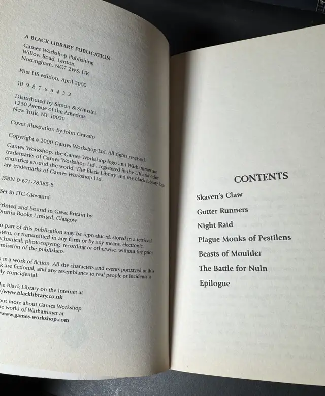 Orcslayer + Skavenslayer by William King & Nathan Long - PB in Fiction in Ottawa - Image 6