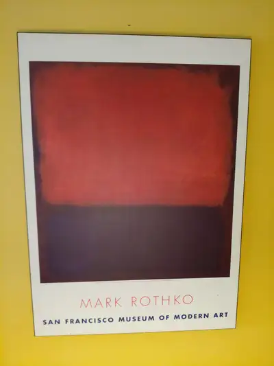 art   MARK ROTHKO  SAN FRANCISCO MUSEUM, View more