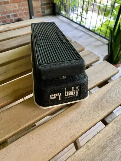 1970's Pédale Cry Baby Super Wah Red Fasel vintage Jen pedal, View more