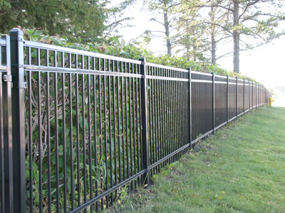 20 Panels + 1 Gate Ornamental Fencing 144ft (7'x5'), View more