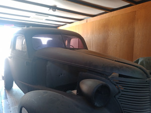 1937/38 CHEV COUPE PROJECT CAR