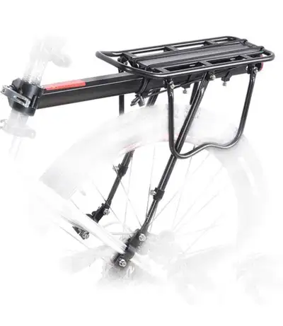 Rear Bike Rack Bicycle Cargo Rack Quick Release Adjustable, Quick Release Mountain Road Bicycle Rear...