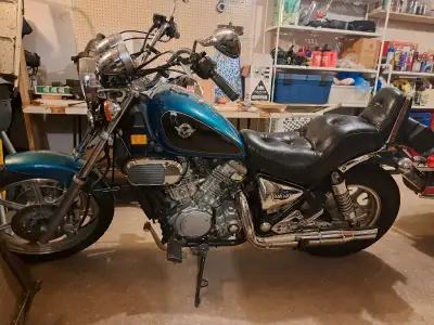Great working bike! '94 Vulcan, 53,000 kms. No issues, perfect condition. Call Jack at 506-866-6345...