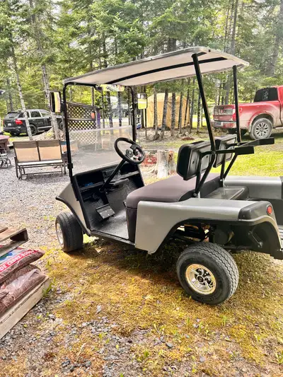 Easy Go 36V Cart. Restored. New batteries with charger. Located in St Leonard New Interstate Batteri...