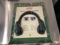 Coleman AM/FM headband radio 