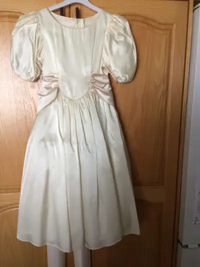 Ivory/Eggshell Flower Girl Dress, View more