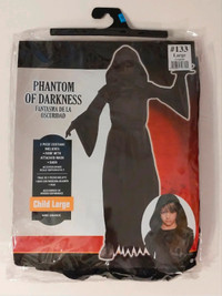 Phantom of Darkness; Halloween Costume; Size: Child Large. $15