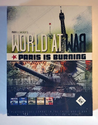 New- World At War Board Game - Paris Is Burning Expansion