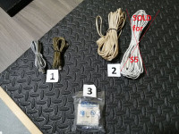 Various Priced Assorted Home Telephone Cables Extension Adapter