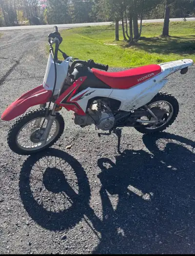 2018 Honda CRF 110, fresh oil change, air filter cleaned and oiled, new spark plug. Located Fort Fra...