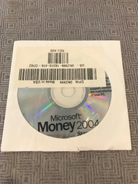 CD software Microsoft Money 2004 Standard 