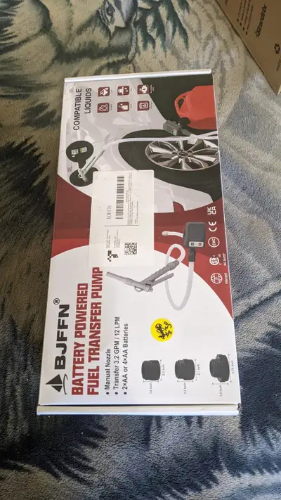 For Sale: FN901M Battery Powered Fuel Transfer Pump (new in box) The Portable Fuel Transfer Pump Hel...