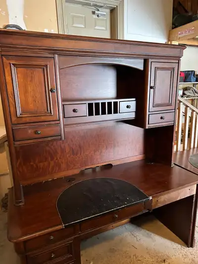 Free Desk and Bookshelf Unit, View more