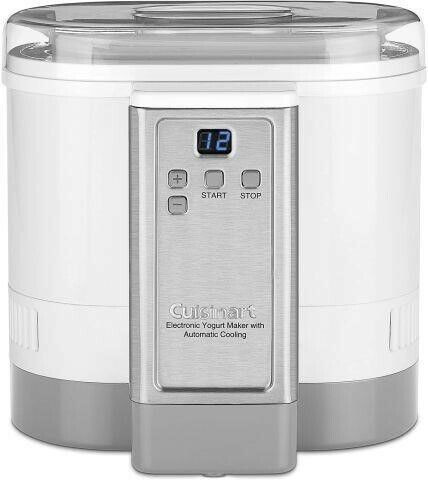 CYM-100C Cuisinart Electronic Yogurt Maker with Automatic Coolin in Processors, Blenders & Juicers in Mississauga / Peel Region
