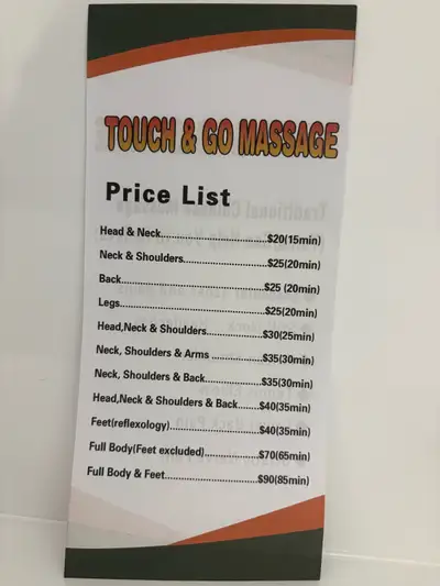 $20 Massage, View more