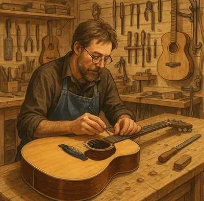 For basic set ups… supplies, and strings extra Other Services (different fees) Acoustics and Electri...