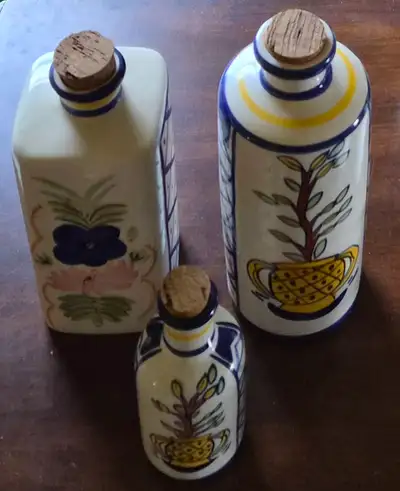 Vintage courdobleu international 3 pc cannister set, View more