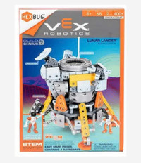 HEX BUG LUNAR LANDING ROBOTICS SPACE BUILDING KIT NEW
