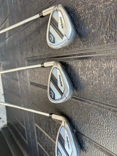 Callaway mavericks  (6,7,8,9,Approach wedge and pitching wedge, View more