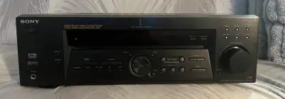 In good working condition. Model number is STR-DE475 No remote control 80 watts x 2 (stereo) into 8...