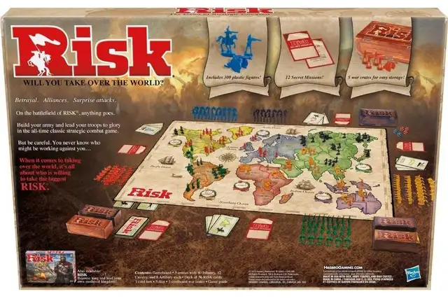 New: RISK board game, but with some damage to cardboard box. in Toys & Games in St. Catharines - Image 3