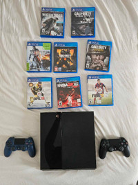 PS4 console/Remotes/Games