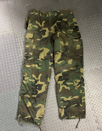 Pantalon camouflage avec doublure 